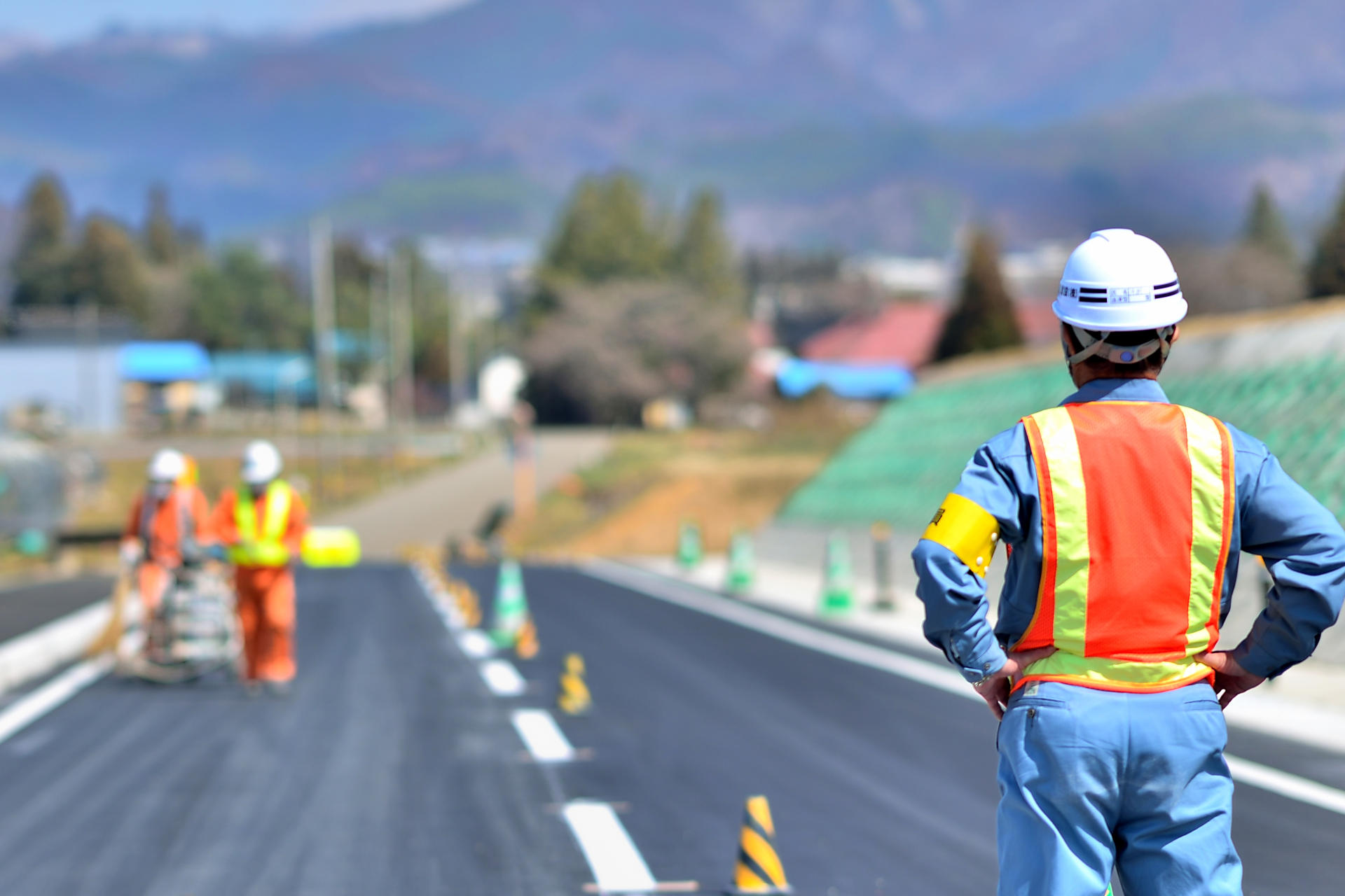 道路工事のイメージ画像