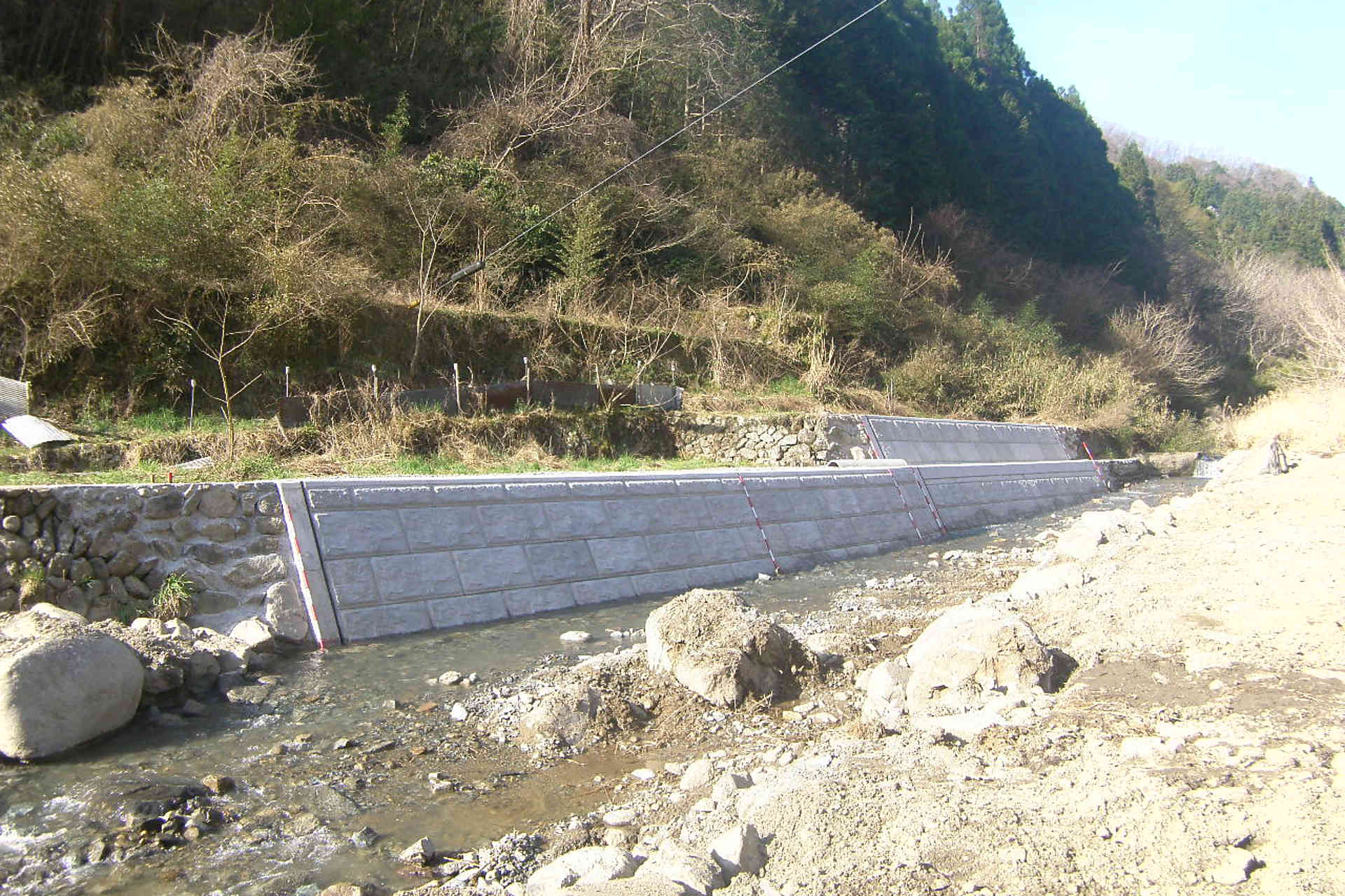 災害復旧工事後の画像