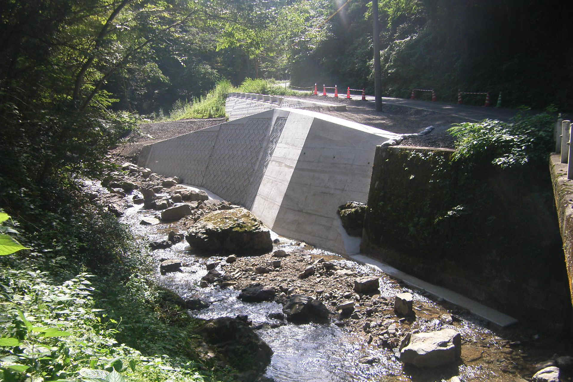 河川工事のイメージ画像